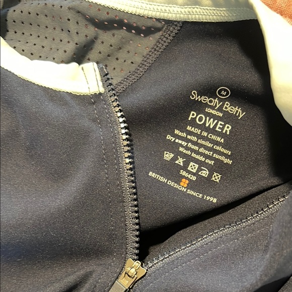 Sweaty‎ Betty Half Zip Long Sleeve M - Picture 9 of 9